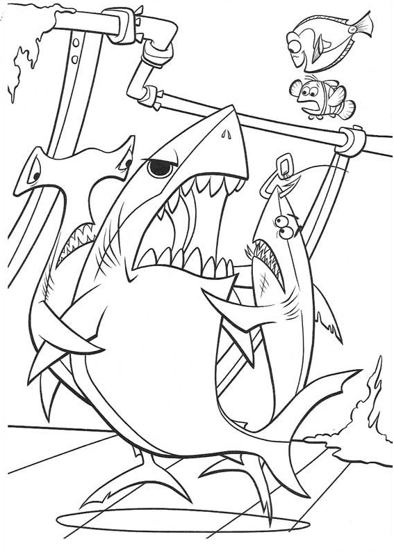 Dibujo de Bruce Enojado para Colorear y Imprimir