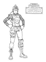 Dibujo de Caballero Real para Colorear y Imprimir