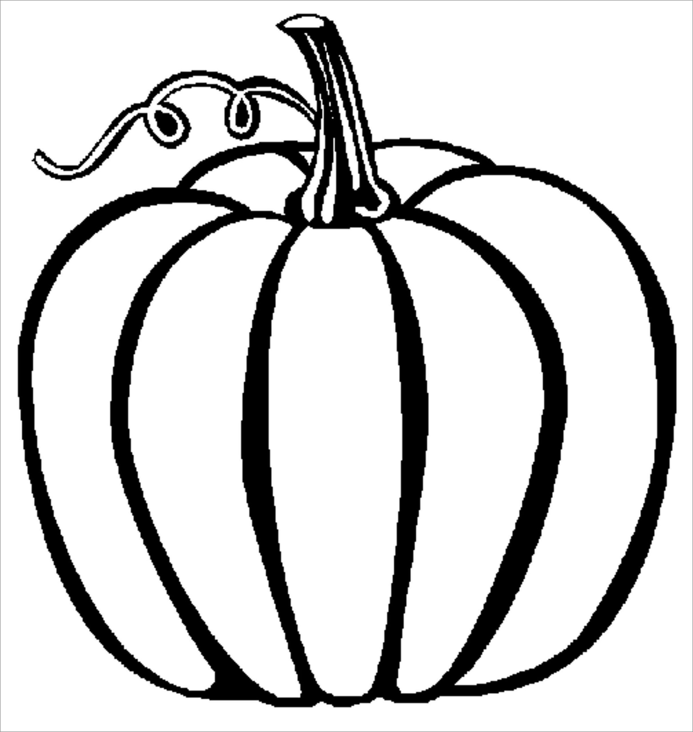 dibujo dibujo calabaza para colorear