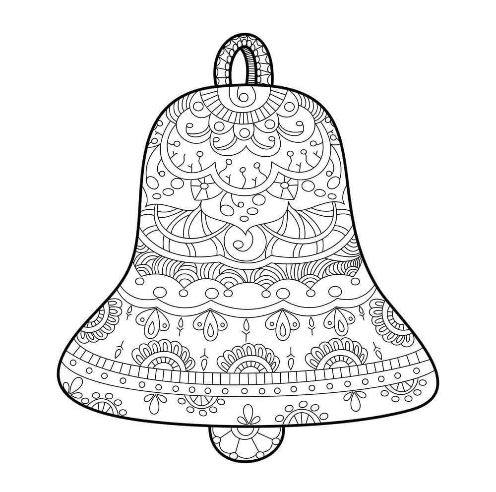 Dibujo de Bell Es para Adultos para Colorear y Imprimir