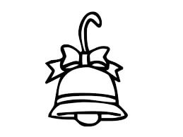 Dibujo de Bonita Campana para Colorear y Imprimir