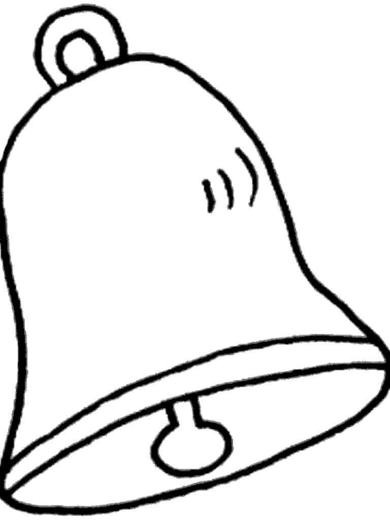 Dibujo de Campana Impresionante para Colorear y Imprimir