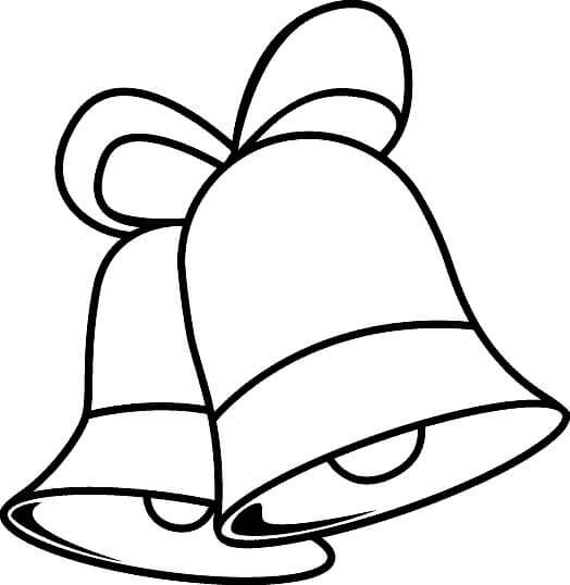 Dibujo de Campana Normal para Colorear y Imprimir