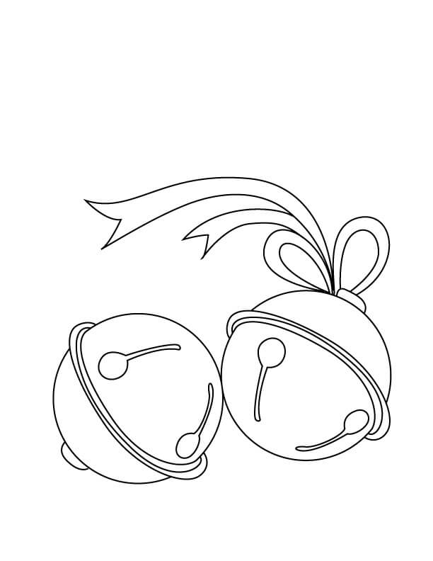 Dibujo de Cascabeles para Colorear y Imprimir