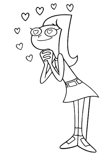 Dibujo de Buena Candace para Colorear y Imprimir