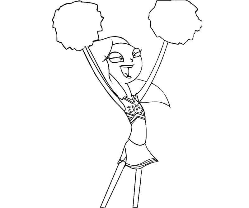 Dibujo de ¡Feliz Candace para Colorear y Imprimir