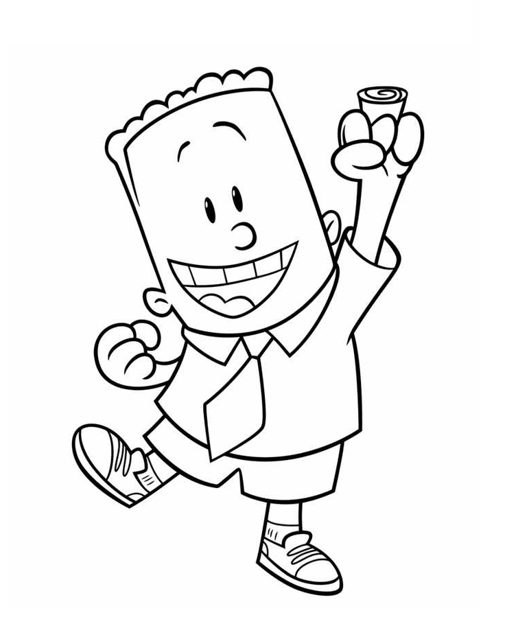 Dibujo de George Barba para Colorear y Imprimir