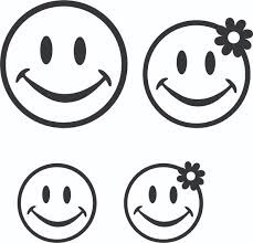 Cara Sonriente para Colorear