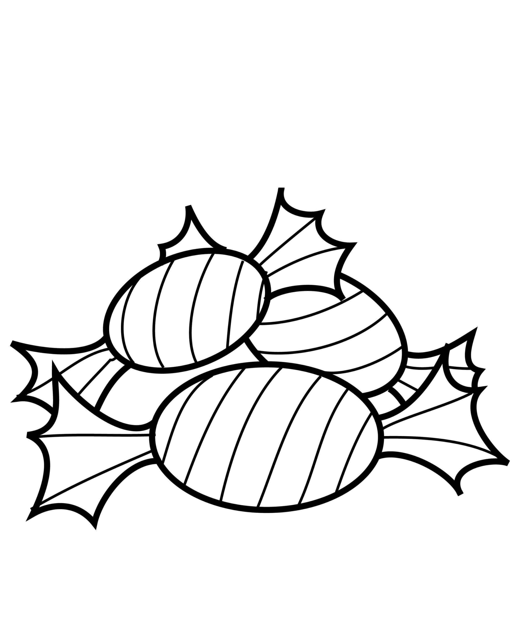 Dibujo de Buen Caramelo Scaled para Colorear y Imprimir