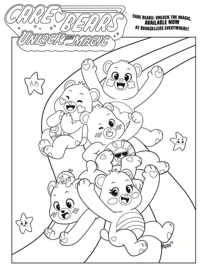 Dibujo de Ojos Cuidados para Colorear y Imprimir