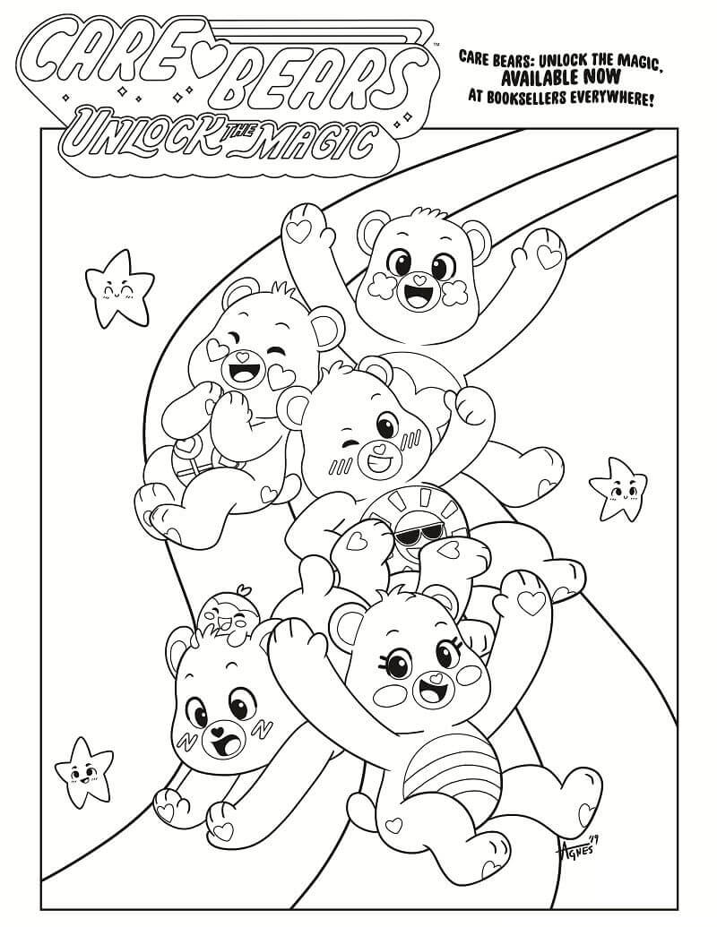 Dibujo de Ojos Cuidados para Colorear y Imprimir