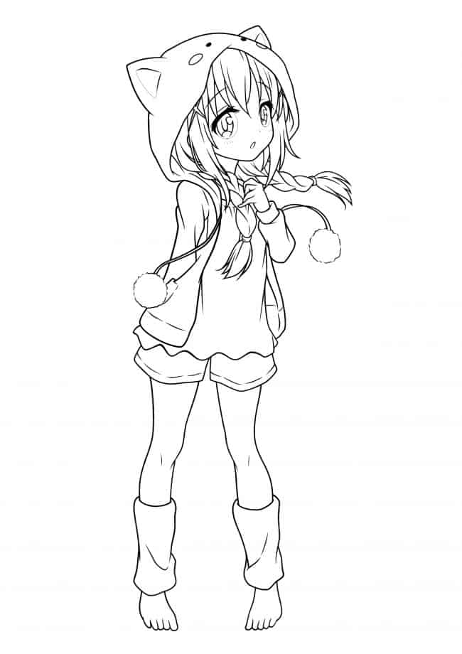 Dibujo de Loli Lindo para Colorear y Imprimir