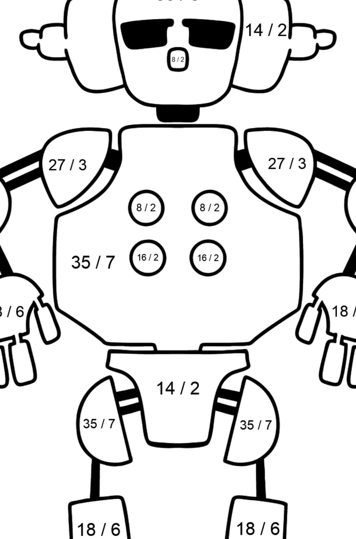 Dibujo de Camaleón Robot para Colorear y Imprimir