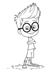 Dibujo de Niñito para Colorear y Imprimir