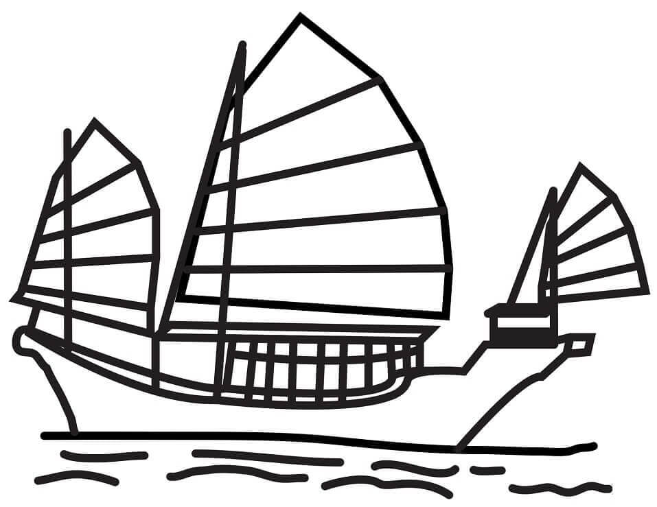 Dibujo de Basura China para Colorear y Imprimir