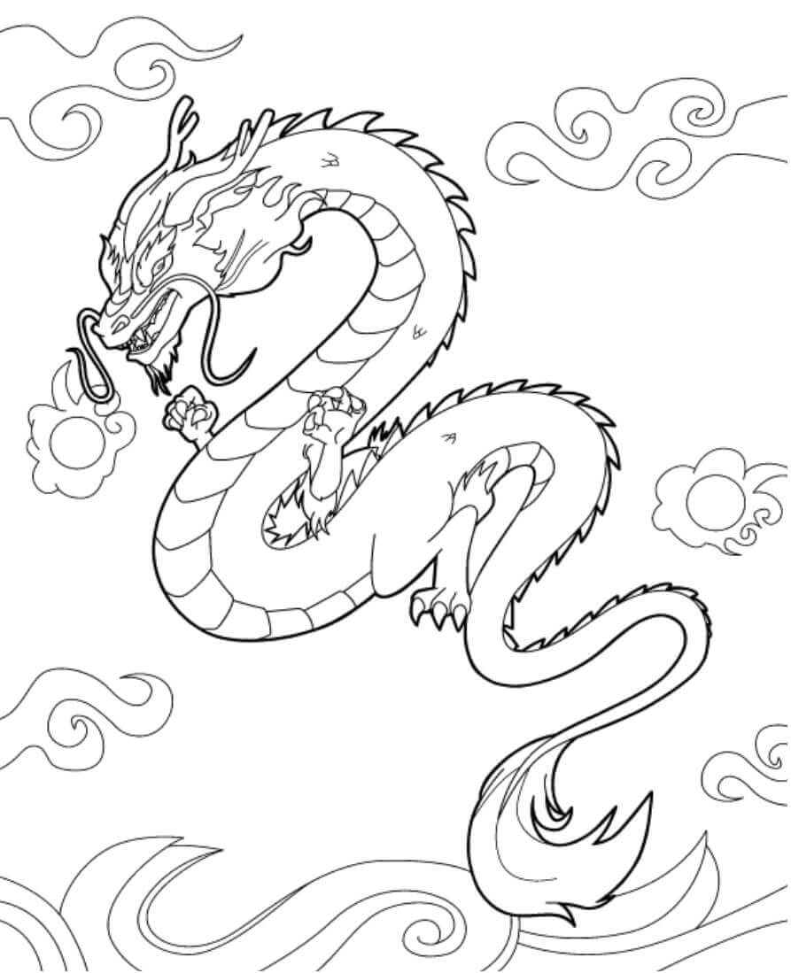China para Colorear