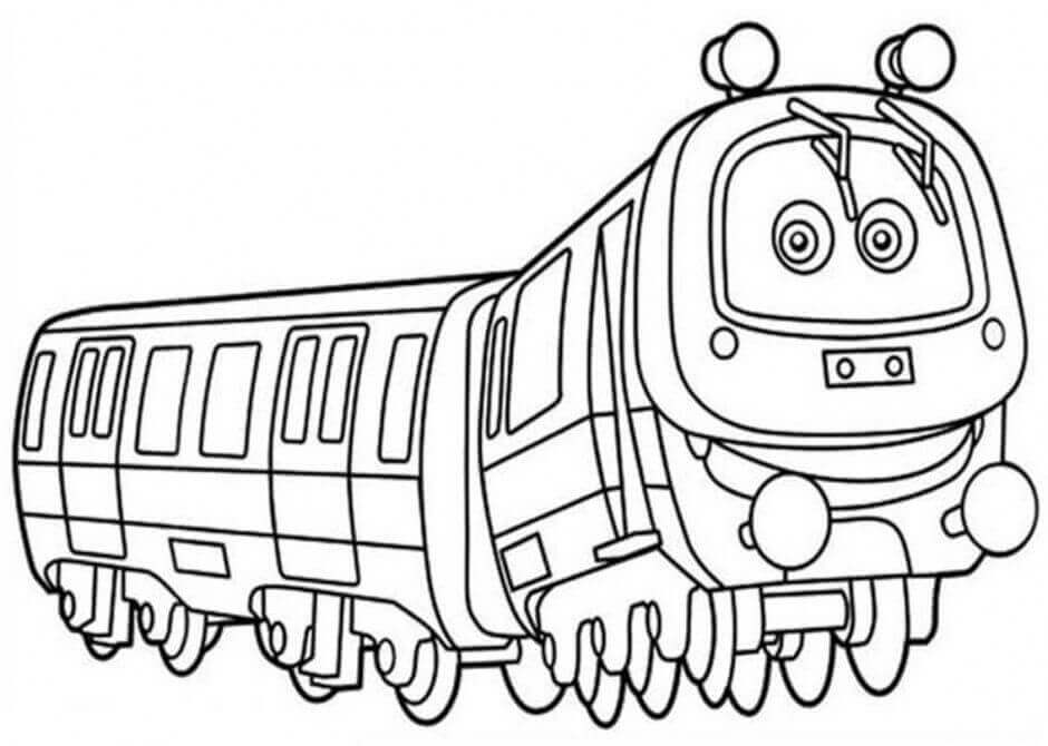 Dibujo de Emery de Chuggington para Colorear y Imprimir