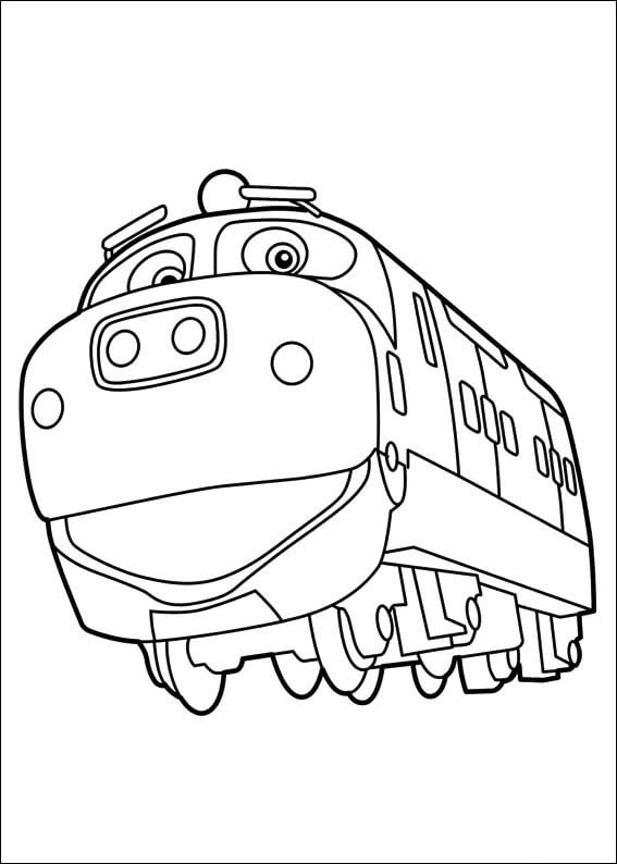 Dibujo de ¡Feliz Brewsty para Colorear y Imprimir