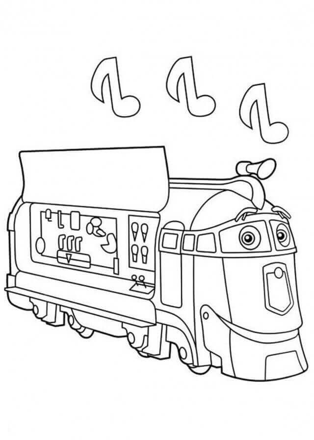 Dibujo de Frostini de Chuggington para Colorear y Imprimir