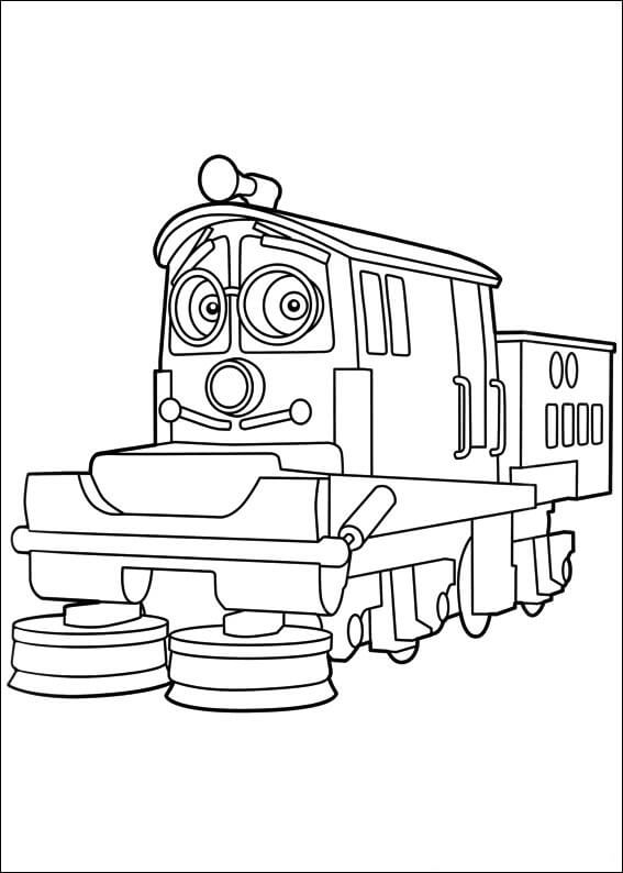 Dibujo de Irving Chuggington para Colorear y Imprimir