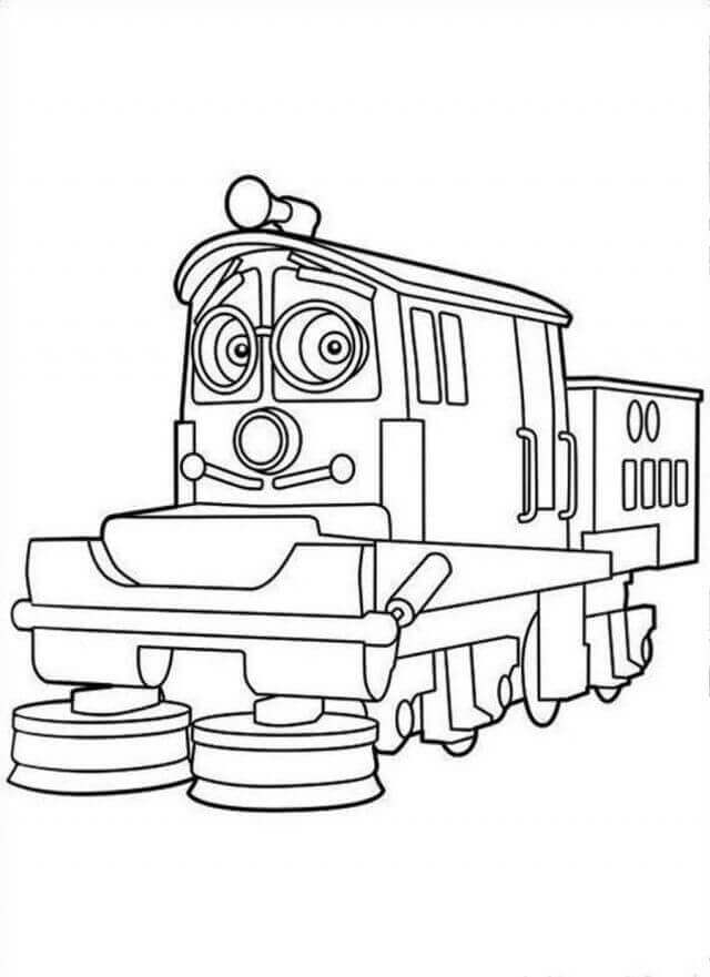 Dibujo de Irving de Chuggington para Colorear y Imprimir