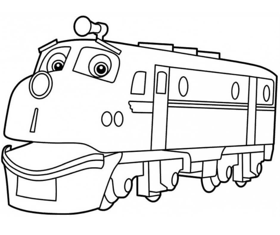 Dibujo de Wilson de Chuggington para Colorear y Imprimir