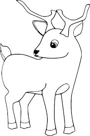 Dibujo de Mándala de Ciervo Con Cara para Colorear y Imprimir