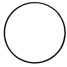 Dibujo de Büyük Daire para Colorear y Imprimir
