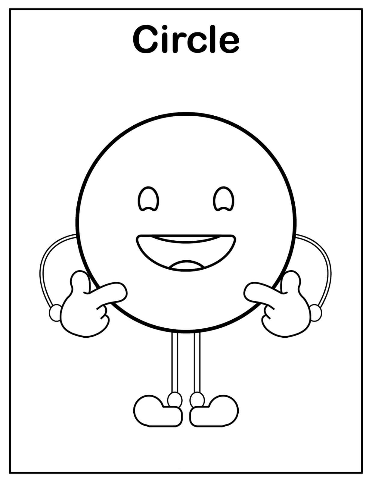 Dibujo de Daire Karikatür Komik para Colorear y Imprimir