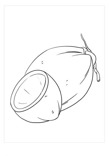 dibujo coco increible para colorear