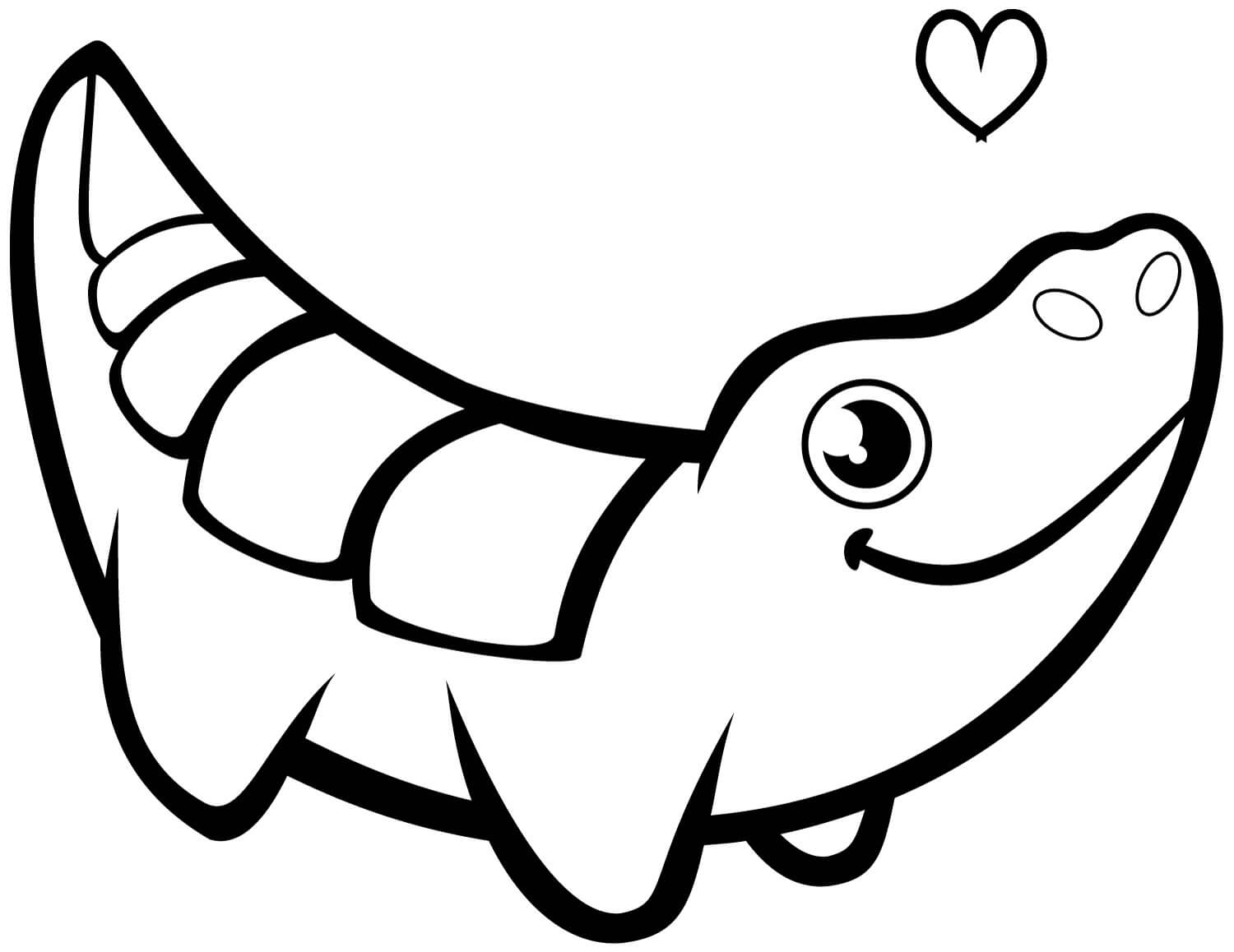 dibujo cocodrilo chibi para imprimir y colorear
