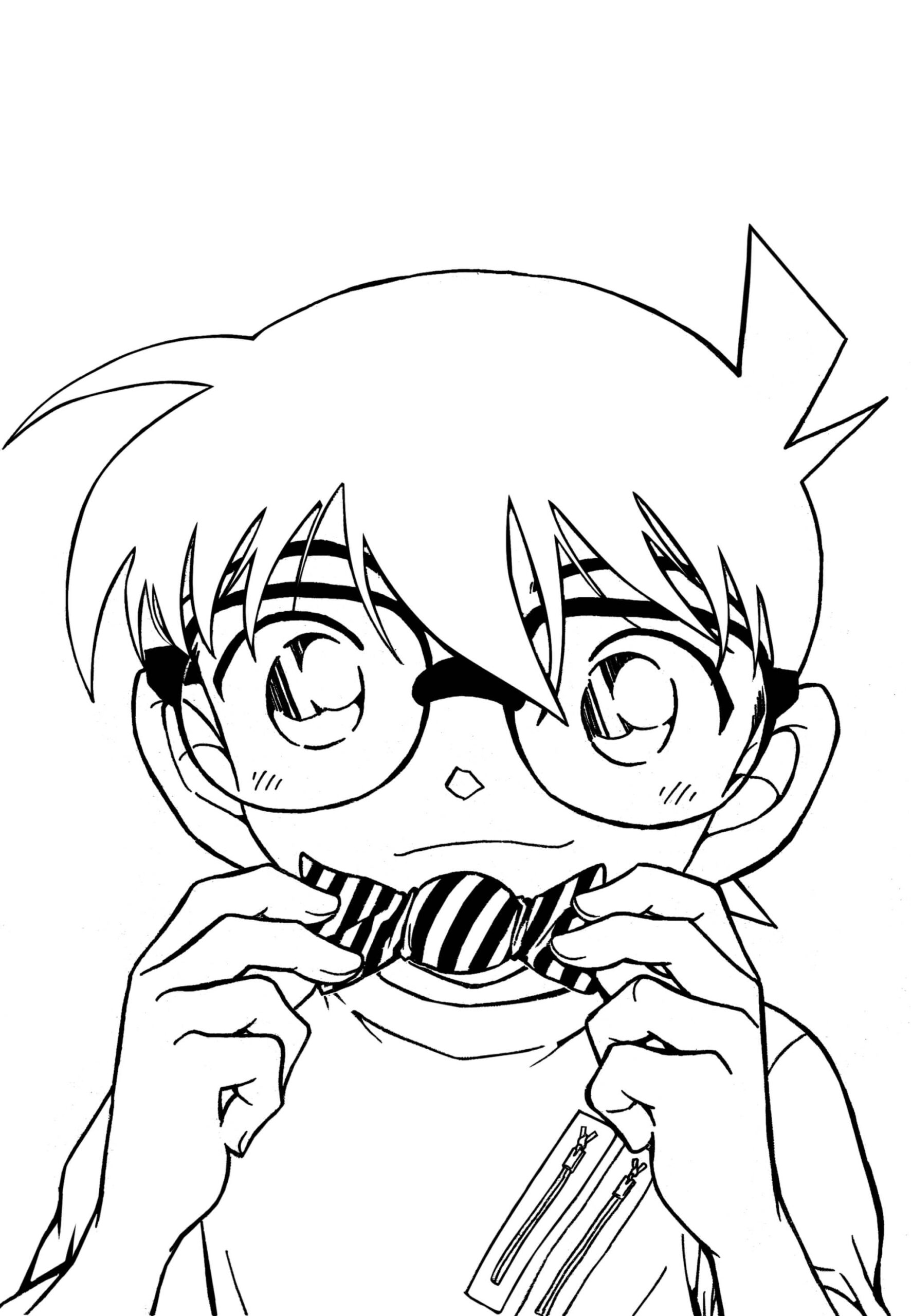 Conan para Colorear