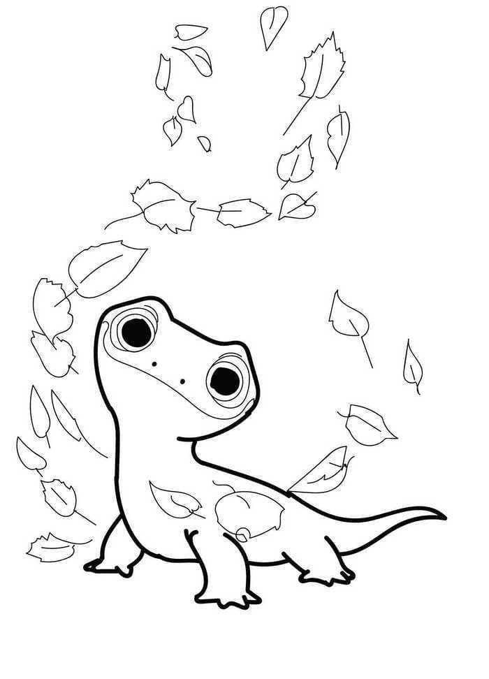 Dibujo de Bruni Congelado 2 para Colorear y Imprimir