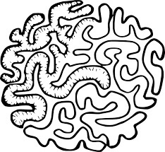 Dibujo de Coral Cerebro para Colorear y Imprimir