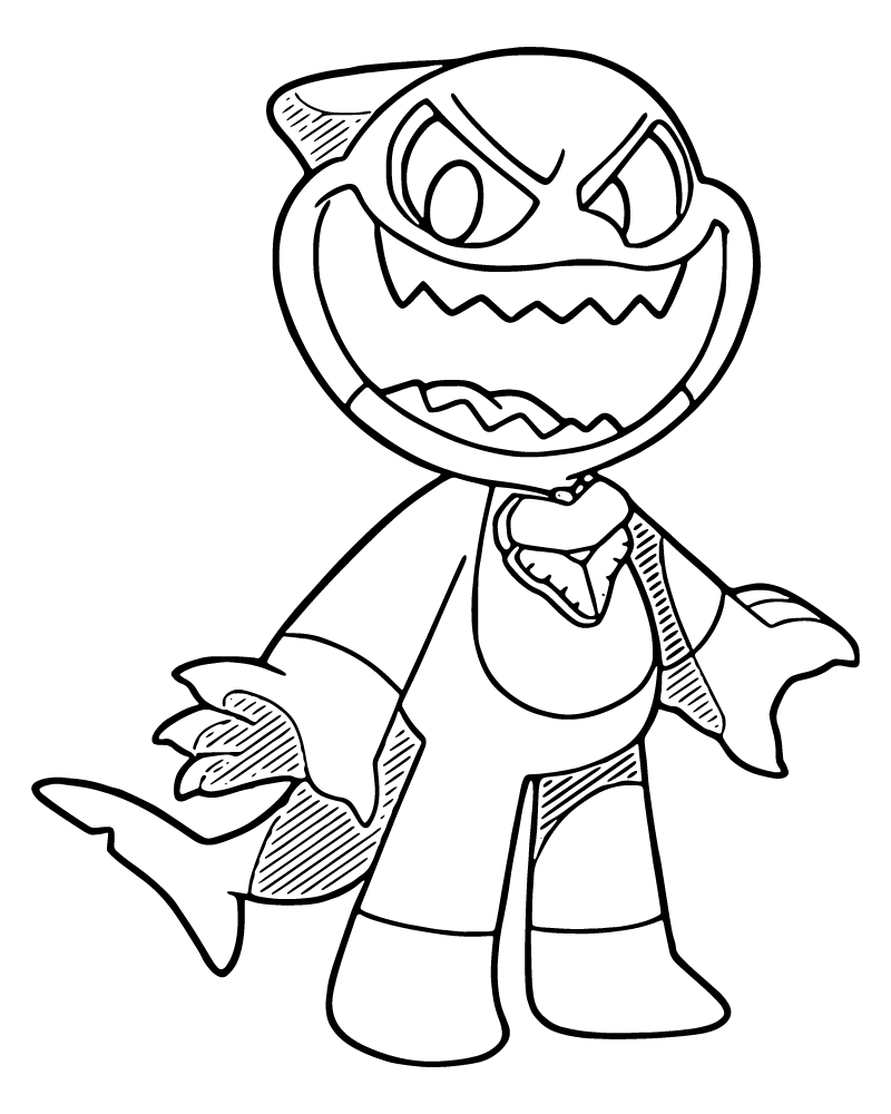 Dibujo de Maggie Mako Coloring Page para Colorear y Imprimir
