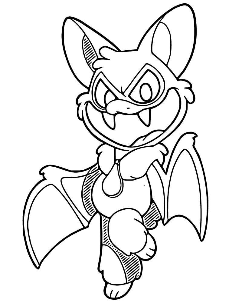 Dibujo de Rabie Baby Coloring Page para Colorear y Imprimir