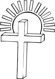 Dibujo de Dibujo Cruz para Colorear y Imprimir