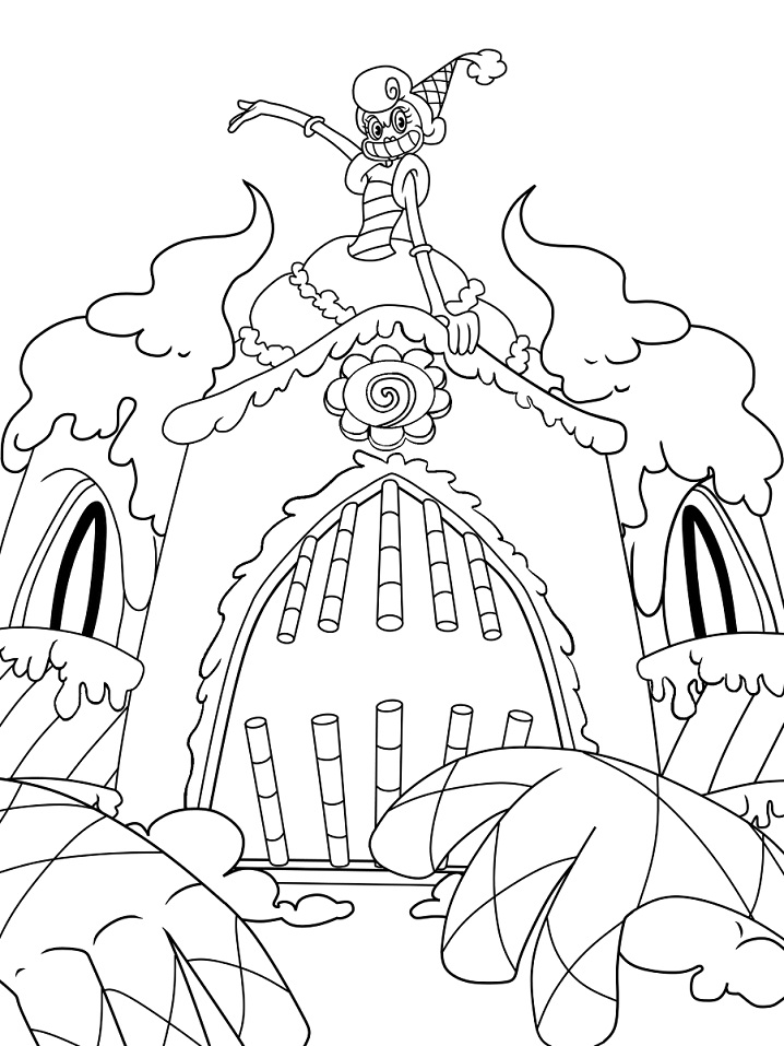 Dibujo de Baroness Von Bon Bon para Colorear y Imprimir