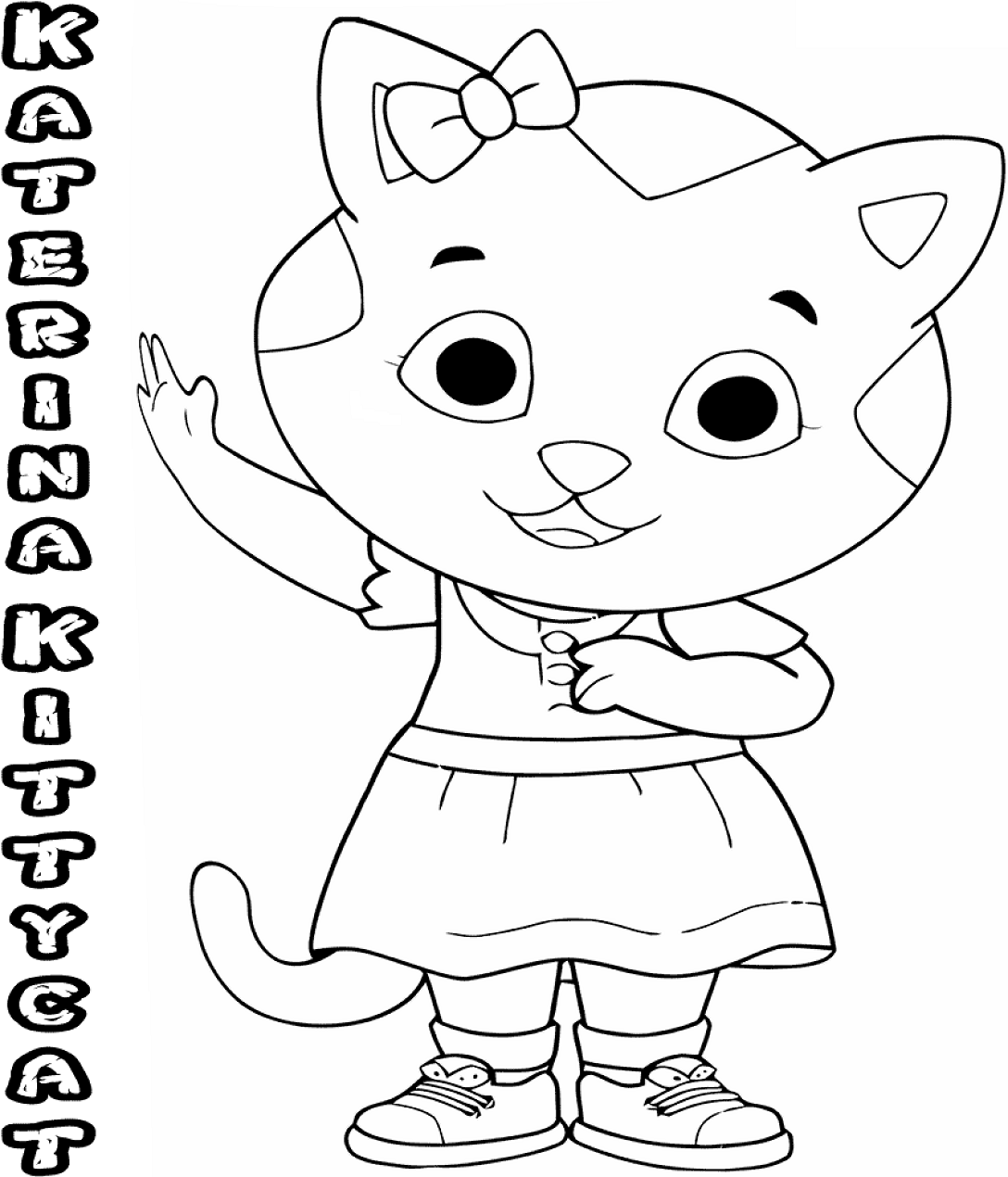 Dibujo de 1570372329 Katerina Kittycat A4 para Colorear y Imprimir