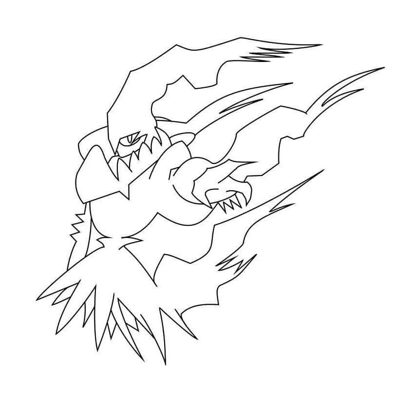 Darkrai para Colorear