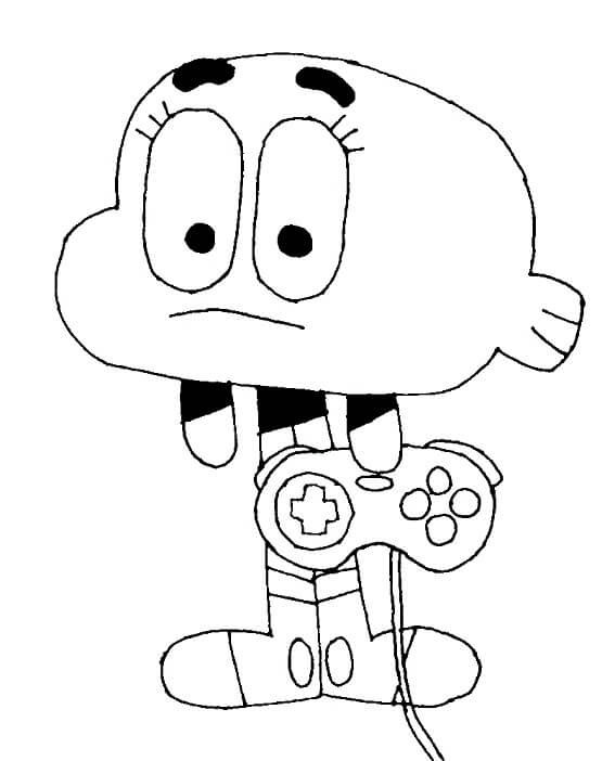 Dibujo de Juego de Darwin para Colorear y Imprimir