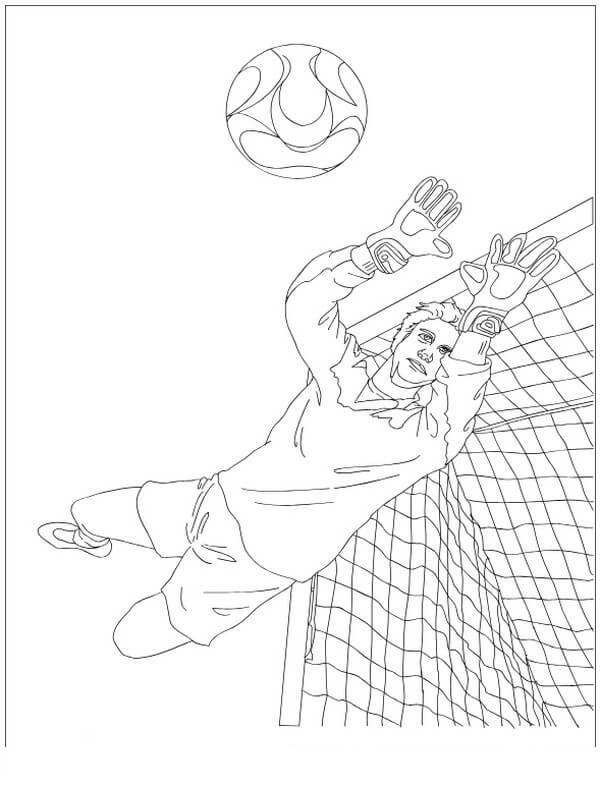 David de Gea para Colorear