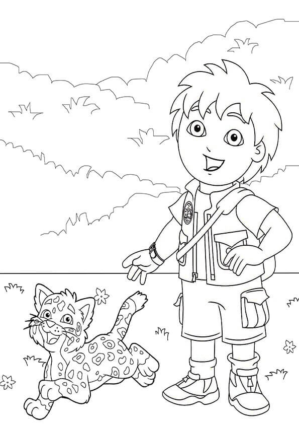 Diego para Colorear