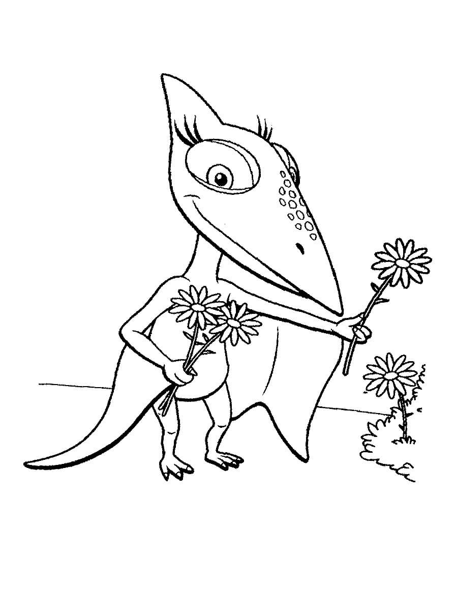 Dinosaur Train para Colorear