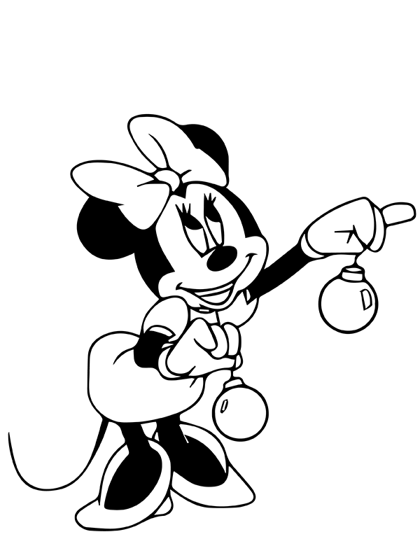 mickey mouse navidad p gina para colorear