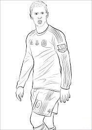 Dibujo de Frío Eden Hazard para Colorear y Imprimir