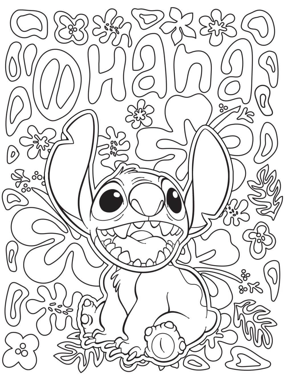 Dibujo de Hana para Colorear y Imprimir