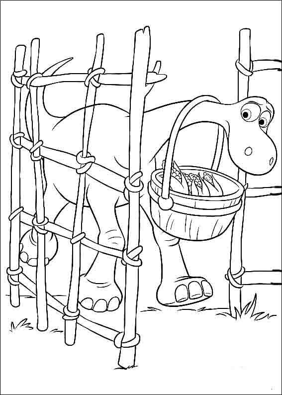 Dibujo de Arlo Sé Arrastró para Colorear y Imprimir