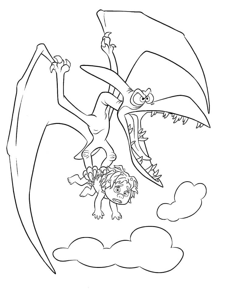 Dibujo de Punto de Captura de Trueno para Colorear y Imprimir