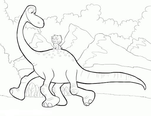 Dibujo de Spot On Arlo Caminando para Colorear y Imprimir